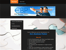 Tablet Screenshot of eurobusinesspartner.de